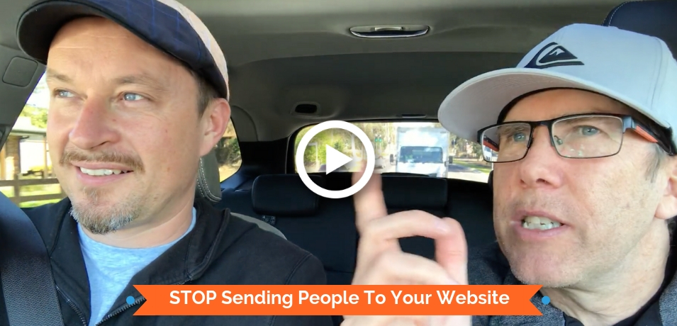 STOP Sending People To Your Website