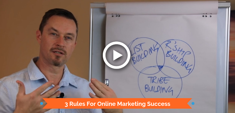 3 Rules For Online Marketing Success