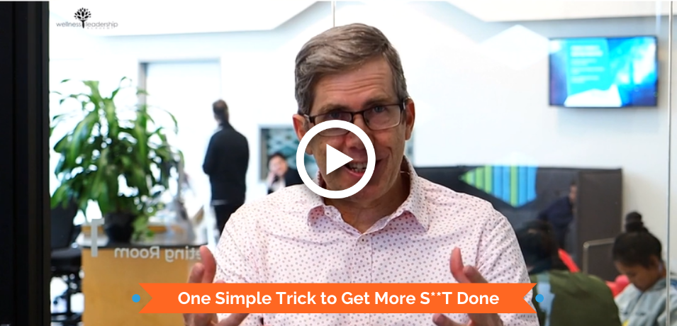 One Simple Trick to Get More S**T Done